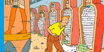 « Les Cigares du Pharaon »: l&rsquo;exposition sur Tintin en Egypte au Musée national de la civilisation égyptienne