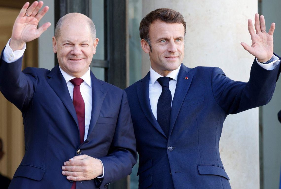 Olaf Scholz et Emmanuel Macron appellent à renforcer la «souveraineté» de l&rsquo;UE