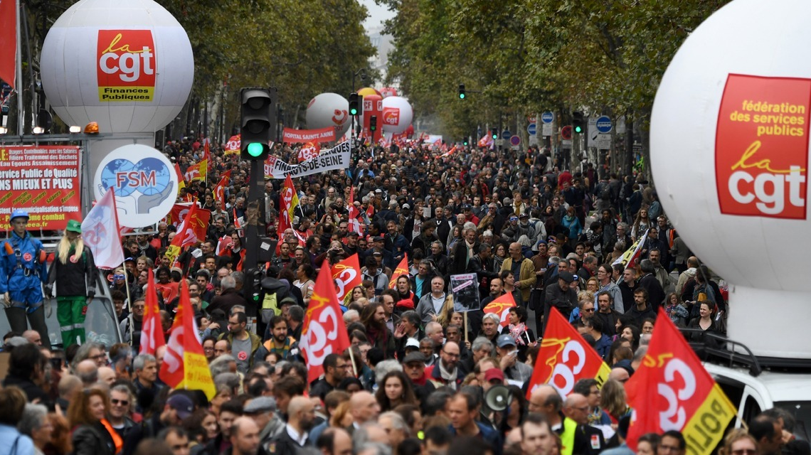 Retraite à 64 ans: les syndicats français prêts à « mettre la France à l’arrêt » le 7 mars prochain