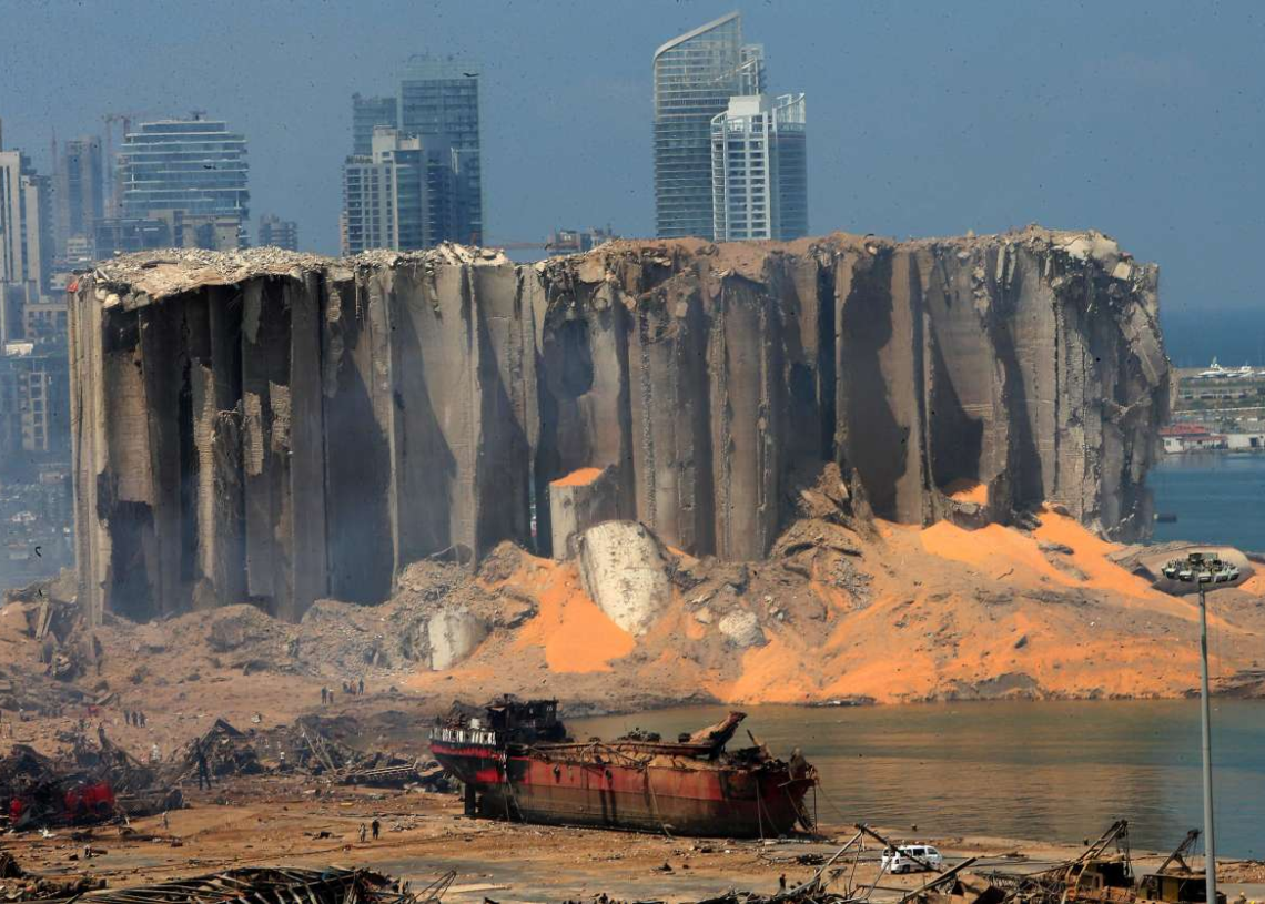 Explosion au port de Beyrouth: les familles des victimes appellent à l&rsquo;inscription des silos au patrimoine mondial