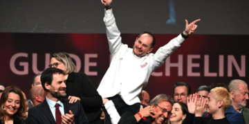 Le chef français Alexandre Couillon, nouveau 3 étoiles du guide Michelin