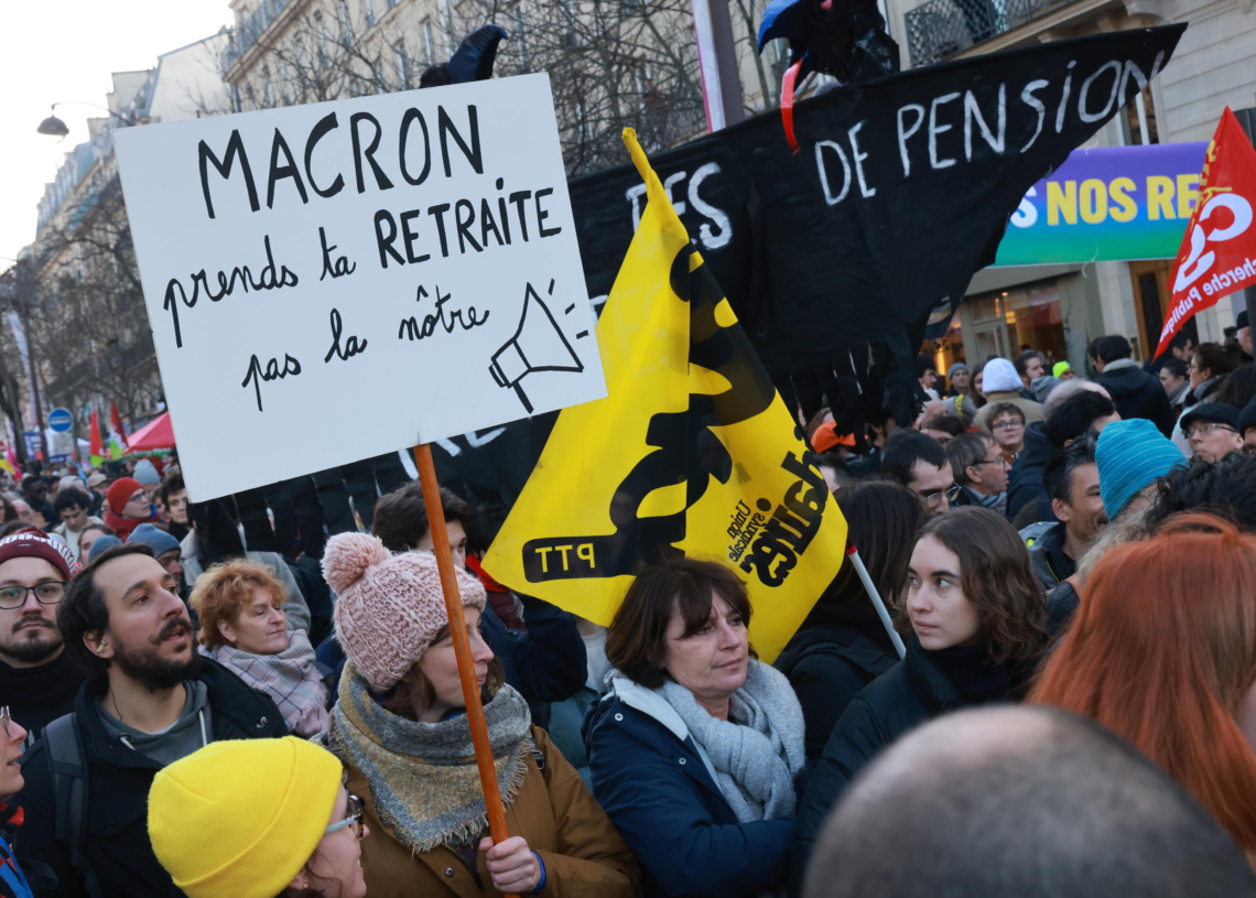 6éme journée de mobilisation contre la réforme des retraites en France: un seul credo, « mettre le pays à l&rsquo;arrêt »