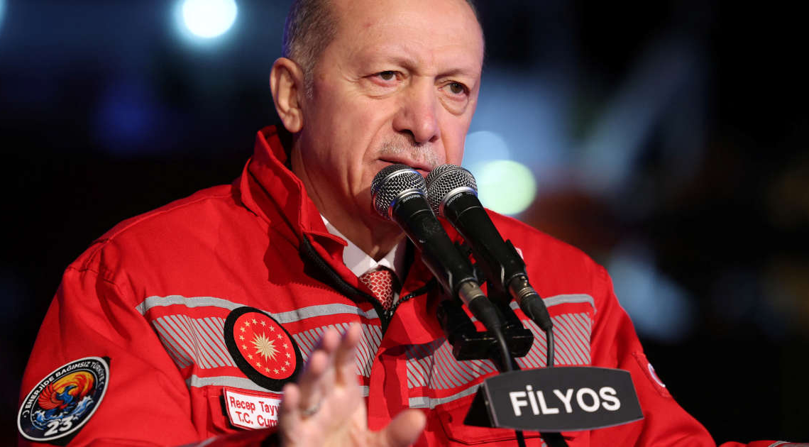 Erdogan lance les premières livraisons de gaz de la mer Noire avant les élections