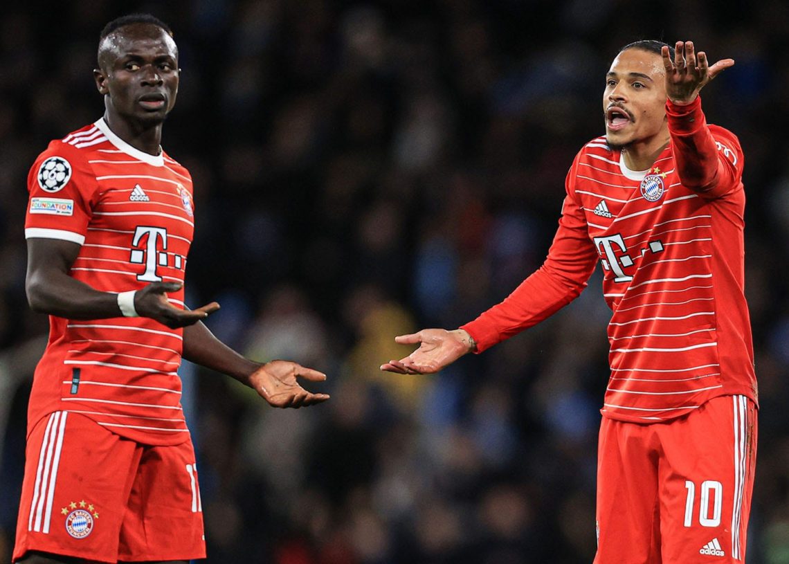 Bundesliga : Sadio Mané suspendu par le Bayern Munich après avoir frappé Leroy Sané