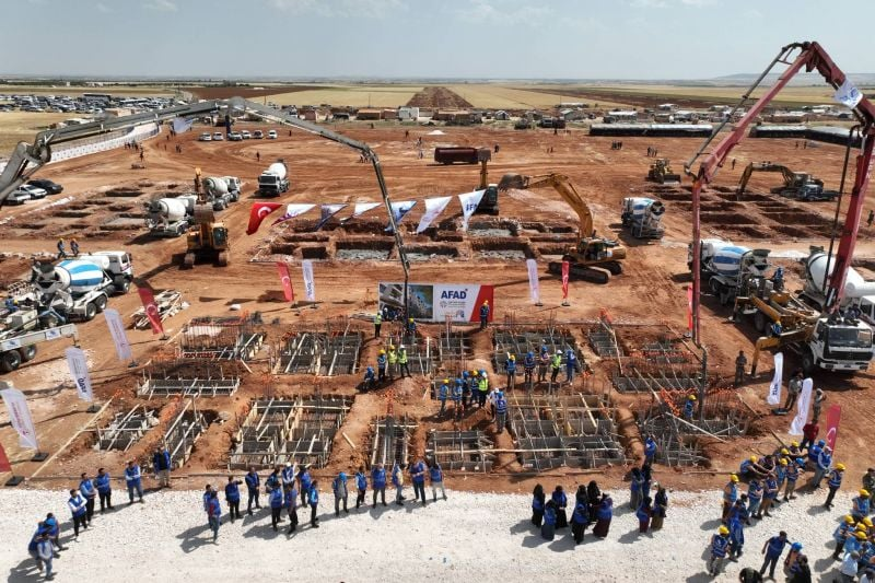 Syrie: la Turquie construit un complexe résidentiel pour le retour des réfugiés