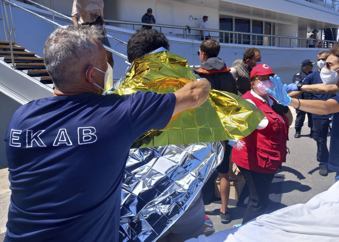 Grèce: 78 migrants meurent noyés dans le naufrage d’une embarcation