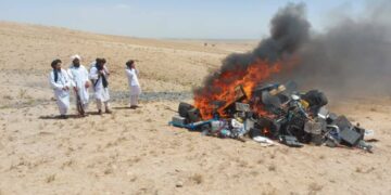 Afghanistan: les talibans brûlent les instruments de musique jugés « immoraux »