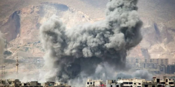 Syrie: explosion dans un dépôt de munitions au nord-est de Damas