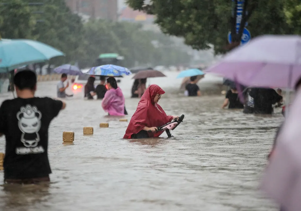 Inondations en Chine : Pékin a connu ses précipitations les plus fortes depuis au moins 140 ans