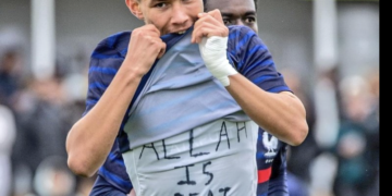 Football : « Allah is great », le jeune Enzo Sternal écarté de l&rsquo;Equipe de France U16 pour une célébration religieuse?