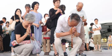 Le Japon commémore le bombardement d&rsquo;Hiroshima… Et dénonce les menaces nucléaires russes