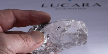 Un quatrième diamant blanc de plus de 1.000 carats découvert au Botswana