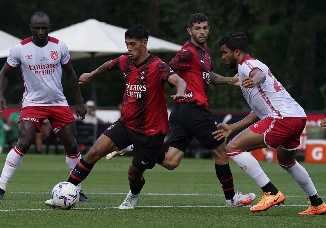 L&rsquo;Etoile battue sévèrement par le Milan AC