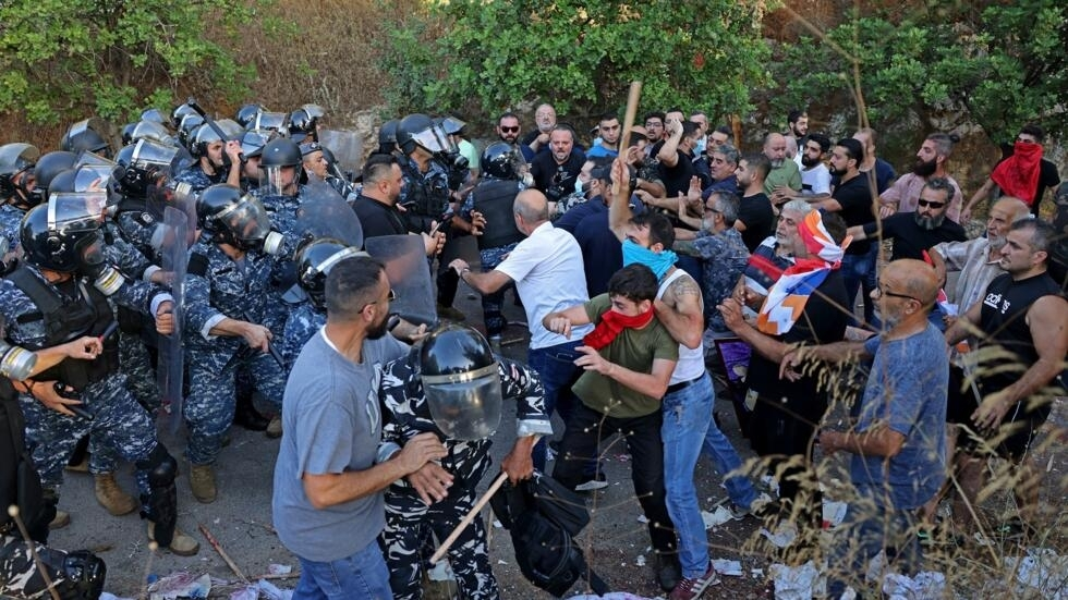 Liban: affrontements lors d’une manifestation d’Arméniens devant l’ambassade de l’Azerbaïdjan
