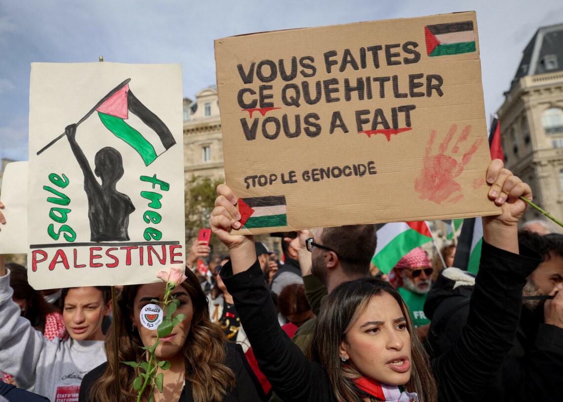 La manifestation propalestinienne prévue ce samedi à Paris, interdite par le Préfet de la police