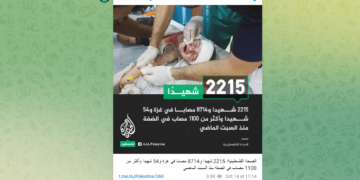 Le bilan à Gaza monte à 2 215 morts dont 724 enfants, selon le ministère de la santé du Hamas