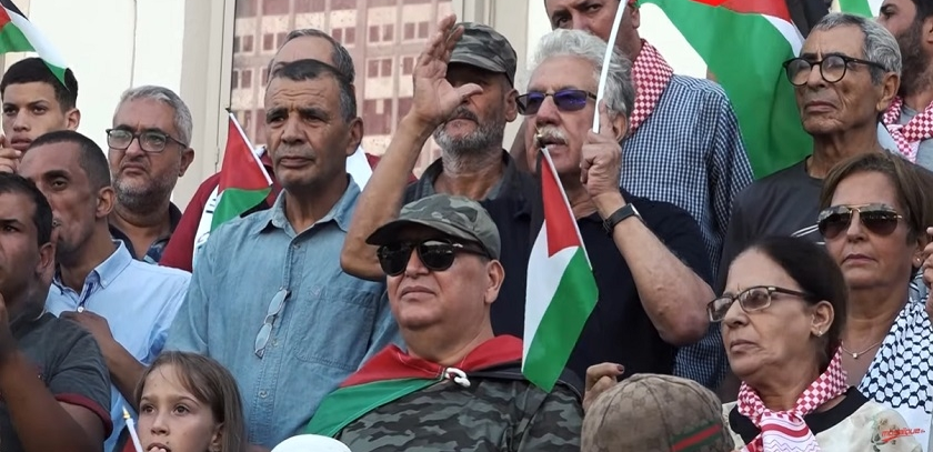 Manifestations de soutien envers la Palestine à Sfax et Tunis