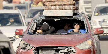 Les Palestiniens fuient par milliers Gaza