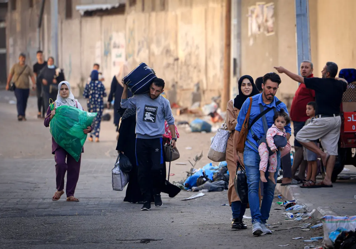 Environ un million de personnes déplacées dans la bande de Gaza, estime l’ONU