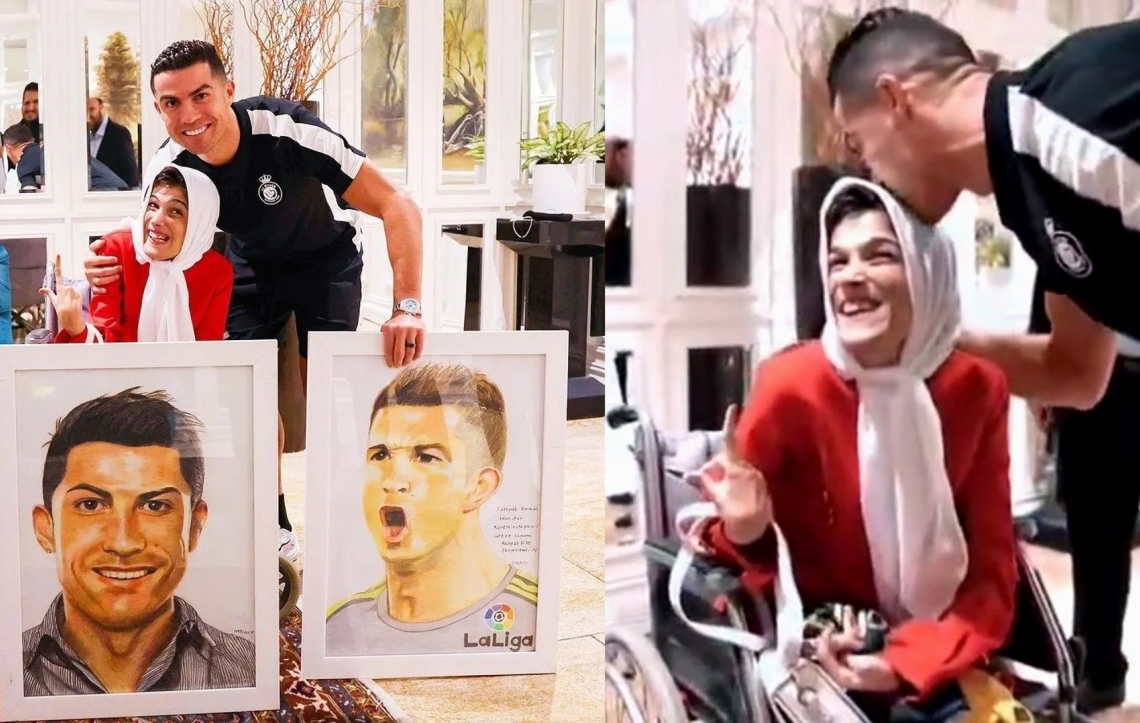 Pour une accolade avec une femme mariée, Cristiano Ronaldo risque 99 coups de fouet en Iran