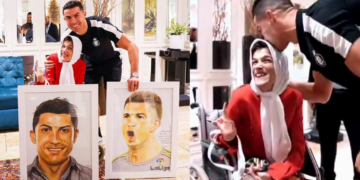 Pour une accolade avec une femme mariée, Cristiano Ronaldo risque 99 coups de fouet en Iran