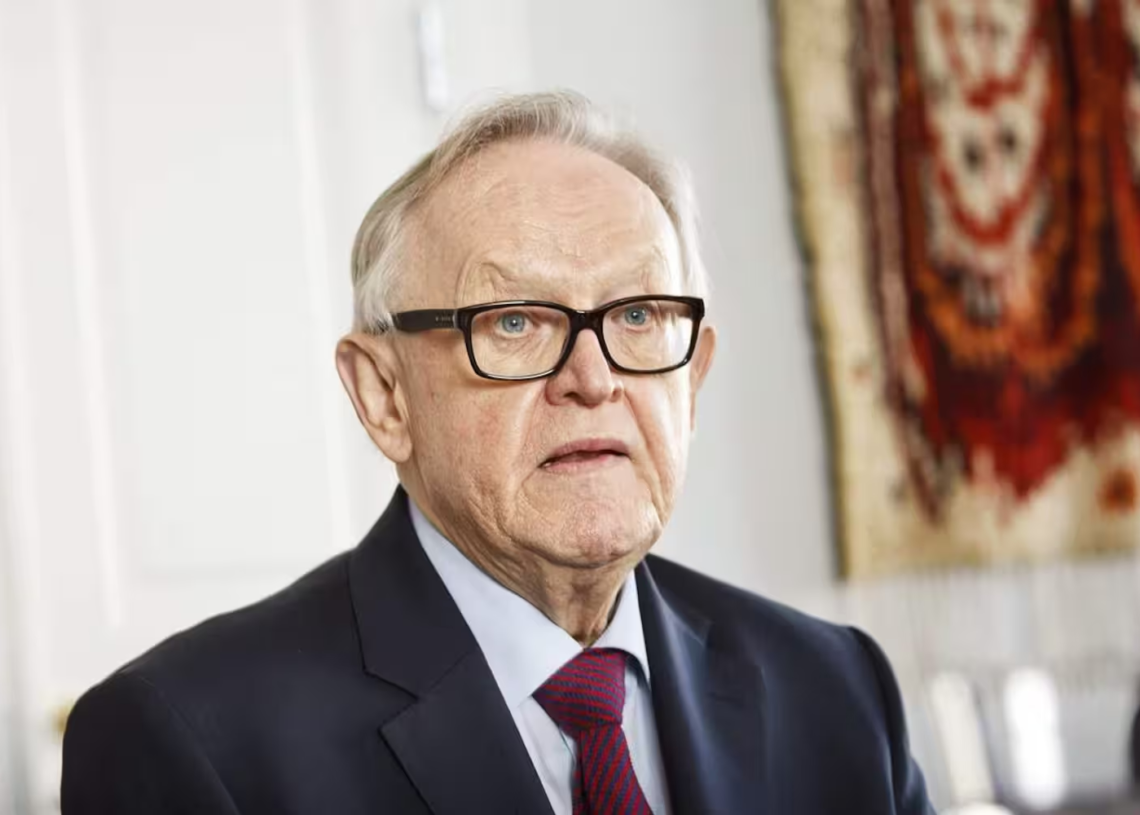 L&rsquo;ancien prix Nobel de la paix finlandais, Martti Ahtisaari, est mort