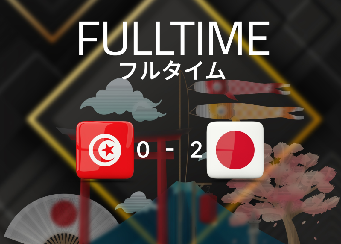 Japon-Tunisie (2-0): Différence de classe