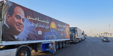 L’Egypte a autorisé l’entrée d’un convoi humanitaire de vingt camions dans la bande de Gaza, annonce Joe Biden
