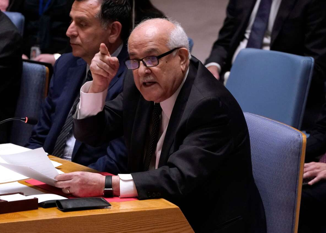 L’ambassadeur palestinien à l’ONU demande à la Suisse de considérer Netanyahu comme un « terroriste »