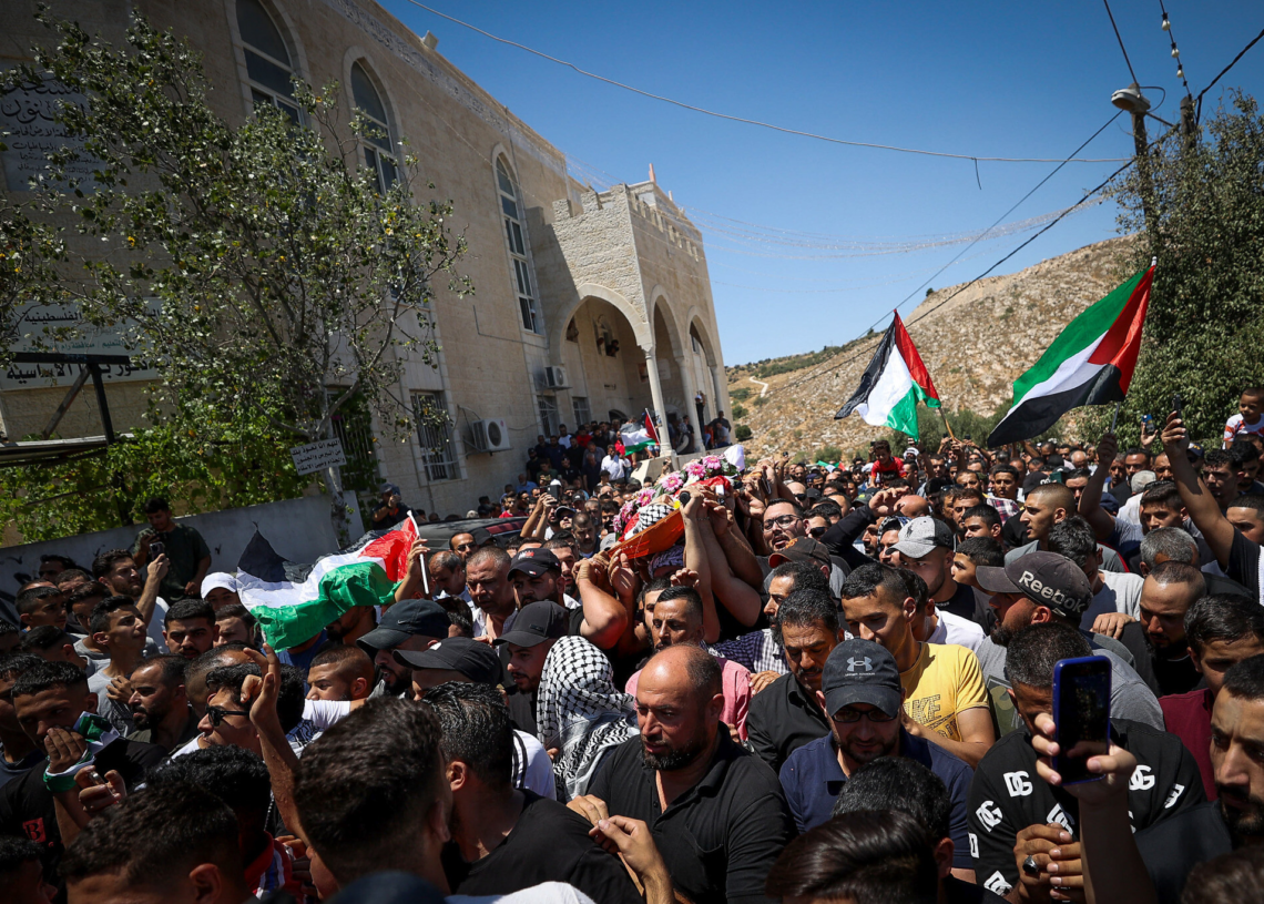 Cinq Palestiniens tués en Cisjordanie