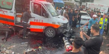 L&rsquo;entrée de l&rsquo;hôpital Al-Shifa bombardée: Et voilà comment Israël justifie sa frappe sur les ambulances