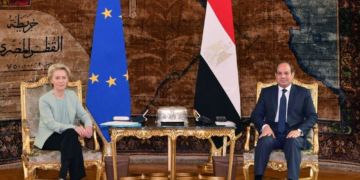 Ursula von der Leyen se dit opposée au déplacement forcé des Palestiniens