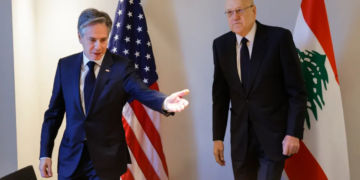 Blinken rencontre Najib Mikati à Amman