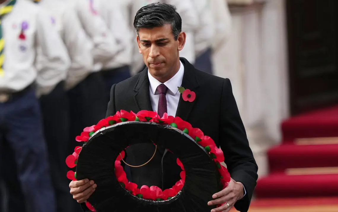 « Une manifestation le jour de l’Armistice est une provocation »: Rishi Sunak veut l’annulation d’une marche propalestinienne prévue le 11 novembre