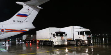 La Russie envoie 25 tonnes d’aide humanitaire à Gaza