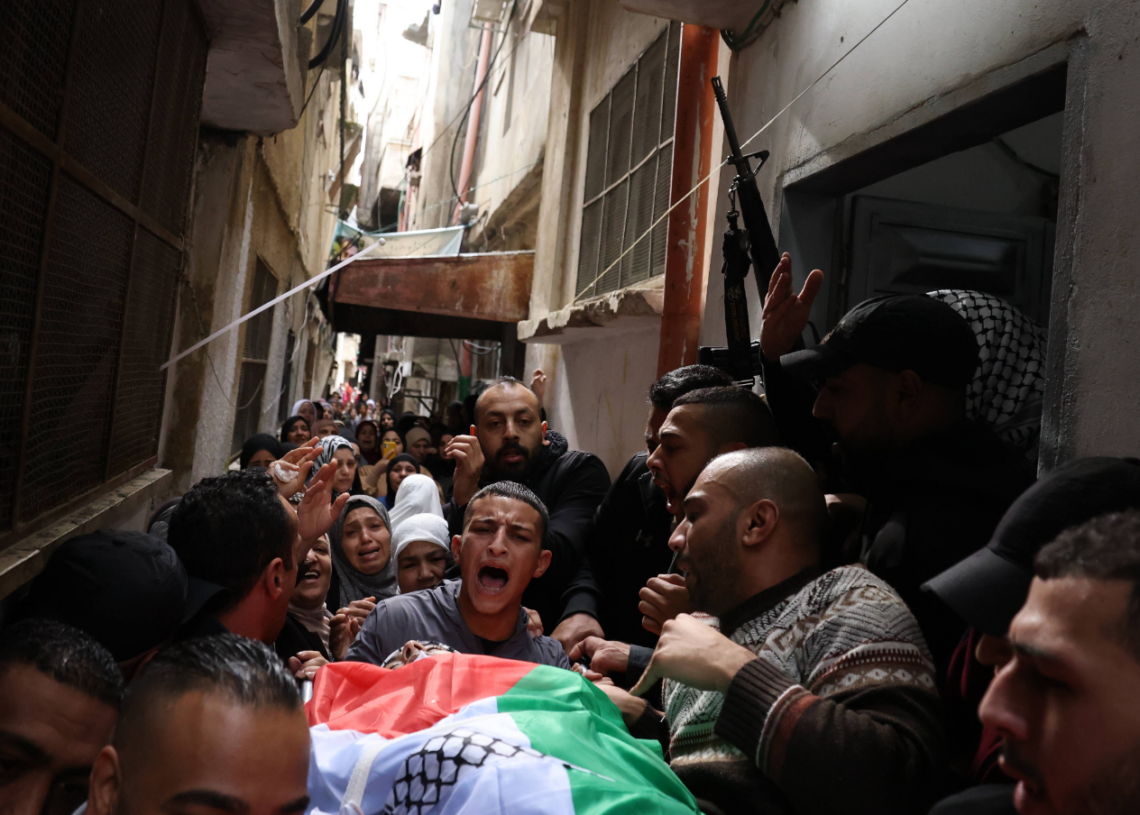 Quatre Palestiniens, dont deux adolescents, tués lors d’un raid israélien en Cisjordanie