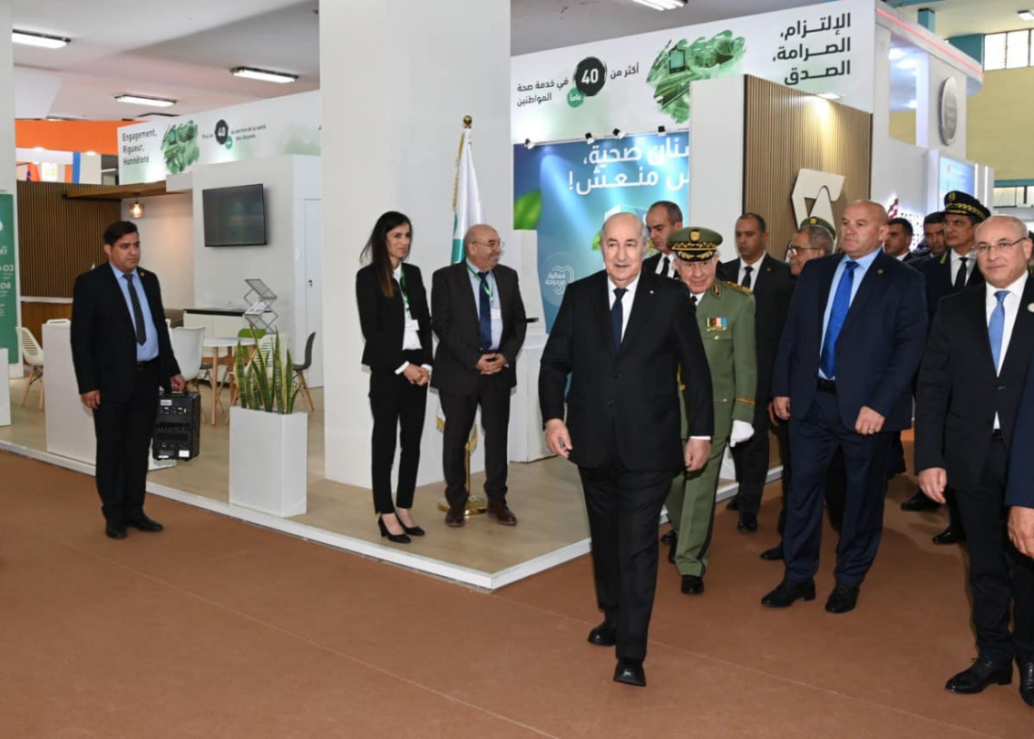 Foire la production nationale à Alger: « l’approvisionnement du marché local est prioritaire sur les exportations » déclare Tebboune
