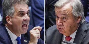 Pour le chef de la diplomatie israélienne, le mandat de Guterres à la tête de l&rsquo;ONU est un « danger pour la paix mondiale »