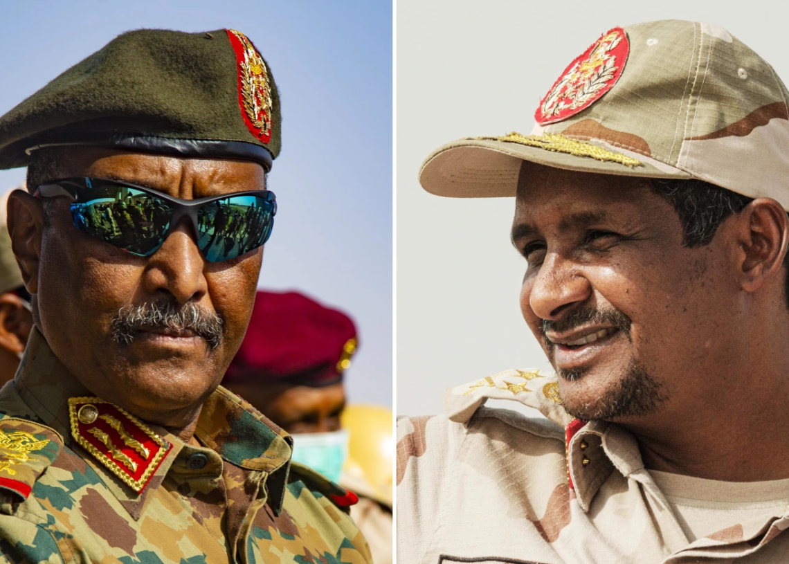 Les forces du général al-Burhan et du général Hemedti accusées de « crimes de guerre » par Washington