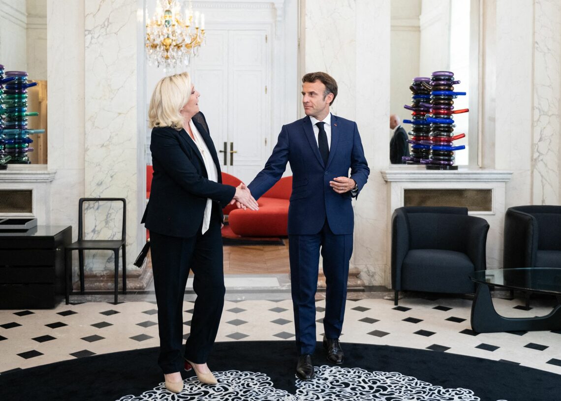 La cible de Macron…