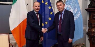 Guerre à Gaza: l&rsquo;Irlande promet une aide de 20 millions d&rsquo;euros à l&rsquo;UNRWA