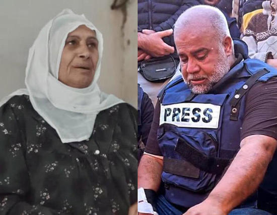 Les décès se poursuivent pour le journaliste Wael Dahdouh qui perd sa mère à Gaza