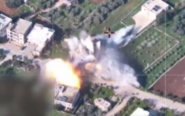 L’armée israélienne frappe des usines de fabrication d’armes du Hezbollah
