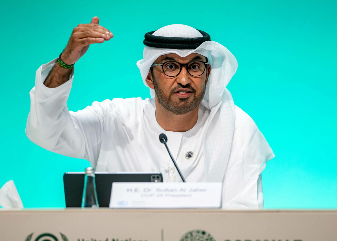 «Des milliers de milliards» de dollars nécessaires pour financer les promesses de la COP28 selon Sultan Al-Jaber