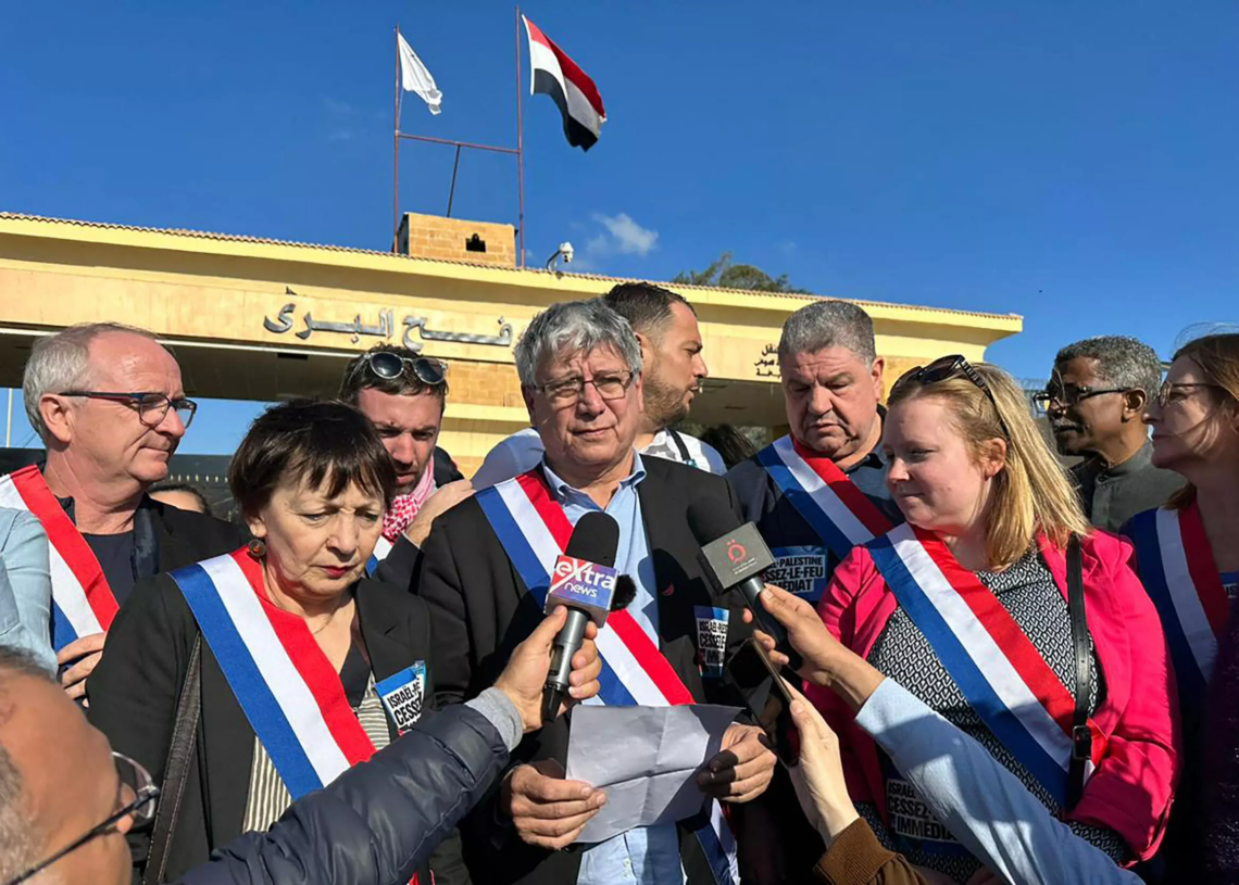 France: Des élus de gauche se rendent à Rafah pour réclamer un cessez-le-feu à Gaza
