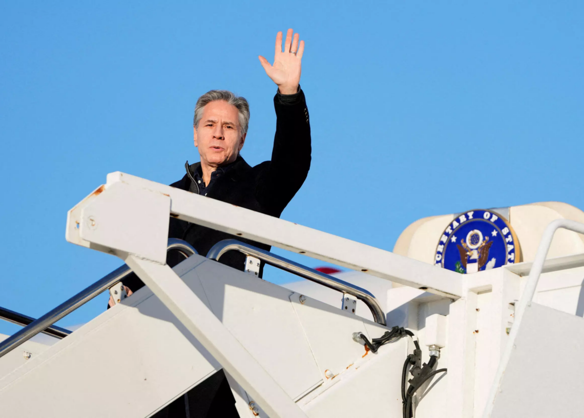 Antony Blinken en Arabie saoudite pour une nouvelle tournée au Proche-Orient