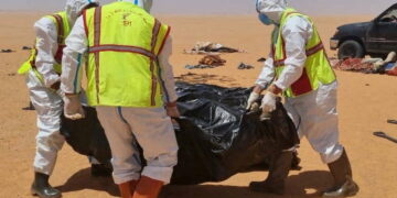 Libye: Les corps d&rsquo;au moins 65 migrants découverts dans une fosse commune