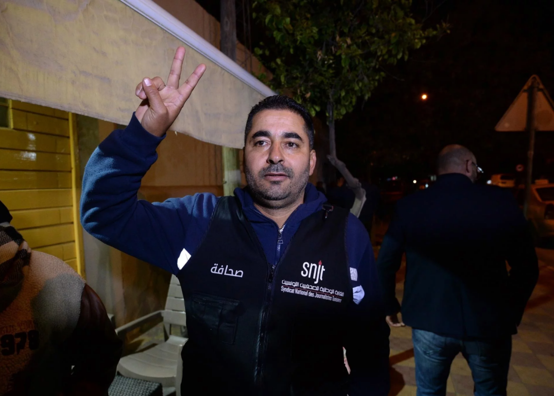 Le journaliste Khalifa Guesmi libéré