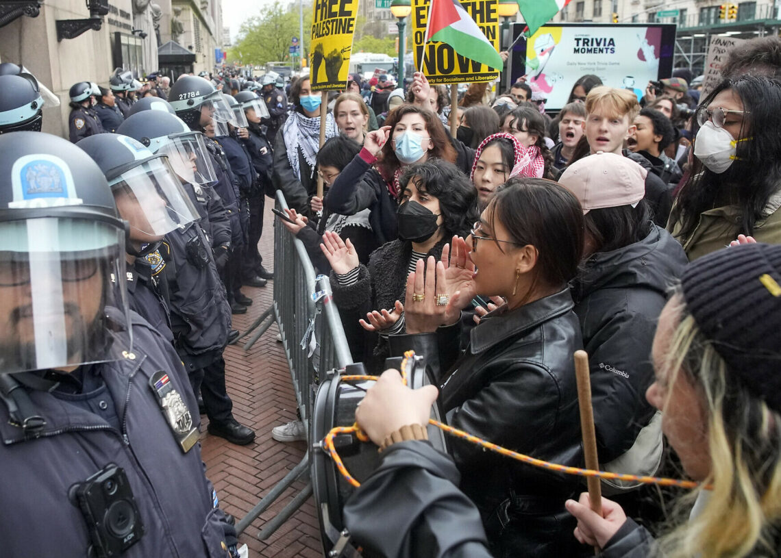 Plus de 130 manifestants pro-Gaza arrêtés sur un campus à New York