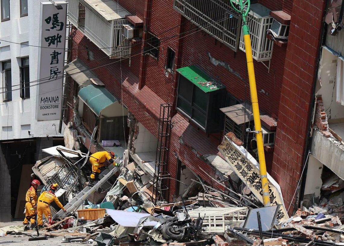 Séisme àTaïwan : 9 morts, plus de 1000 blessés et des dégâts matériels importants